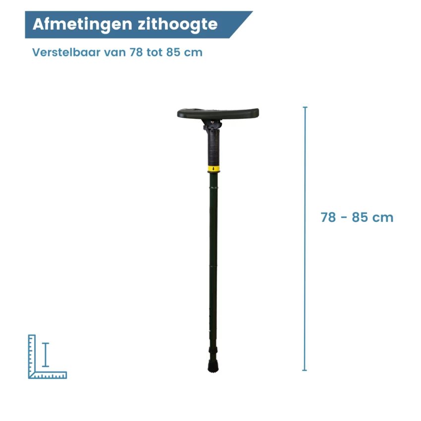 altezza della seduta verde flipstick