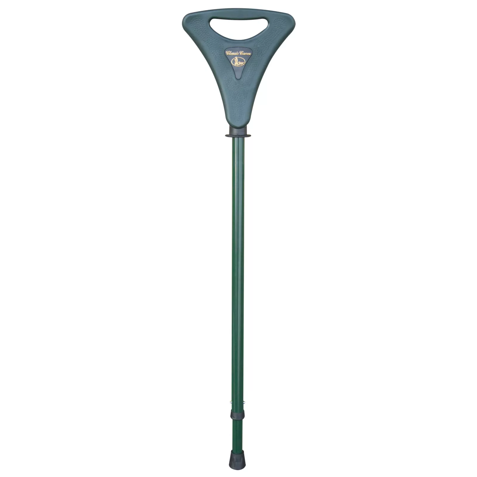 Bastone da passeggio con sedile Walker flipstick verde
