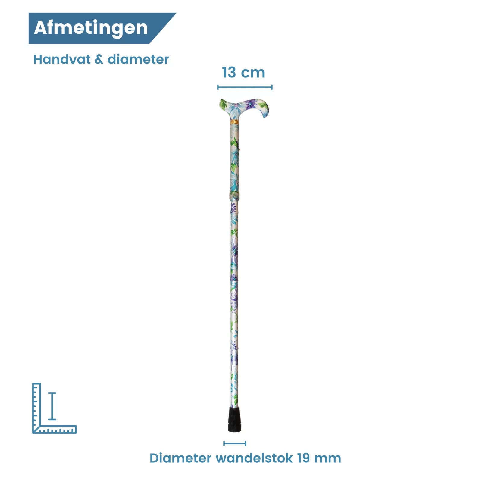 dimensioni del bastone da passeggio