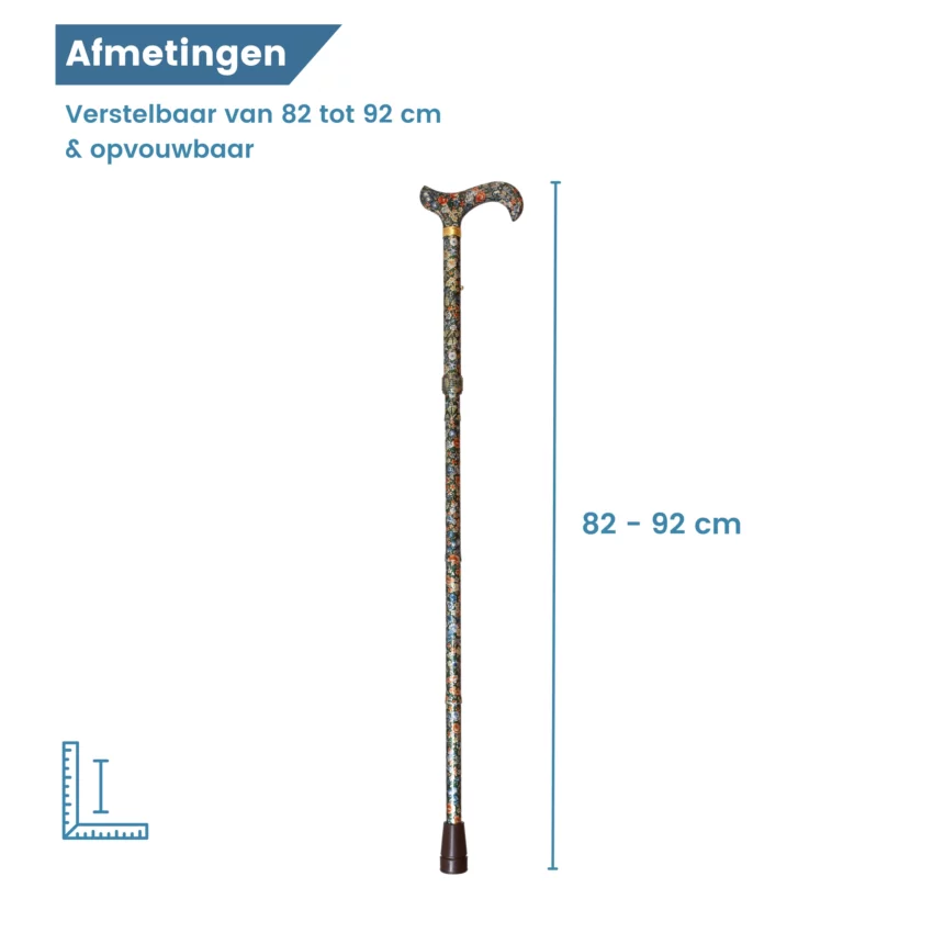 Dimensioni del bastone da passeggio