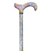 Classic Canes Bastone da passeggio regolabile – Lavanda – Fiori – Tea Party