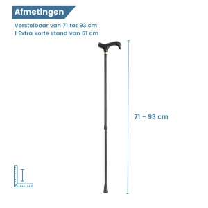 Dimensioni del bastone da passeggio