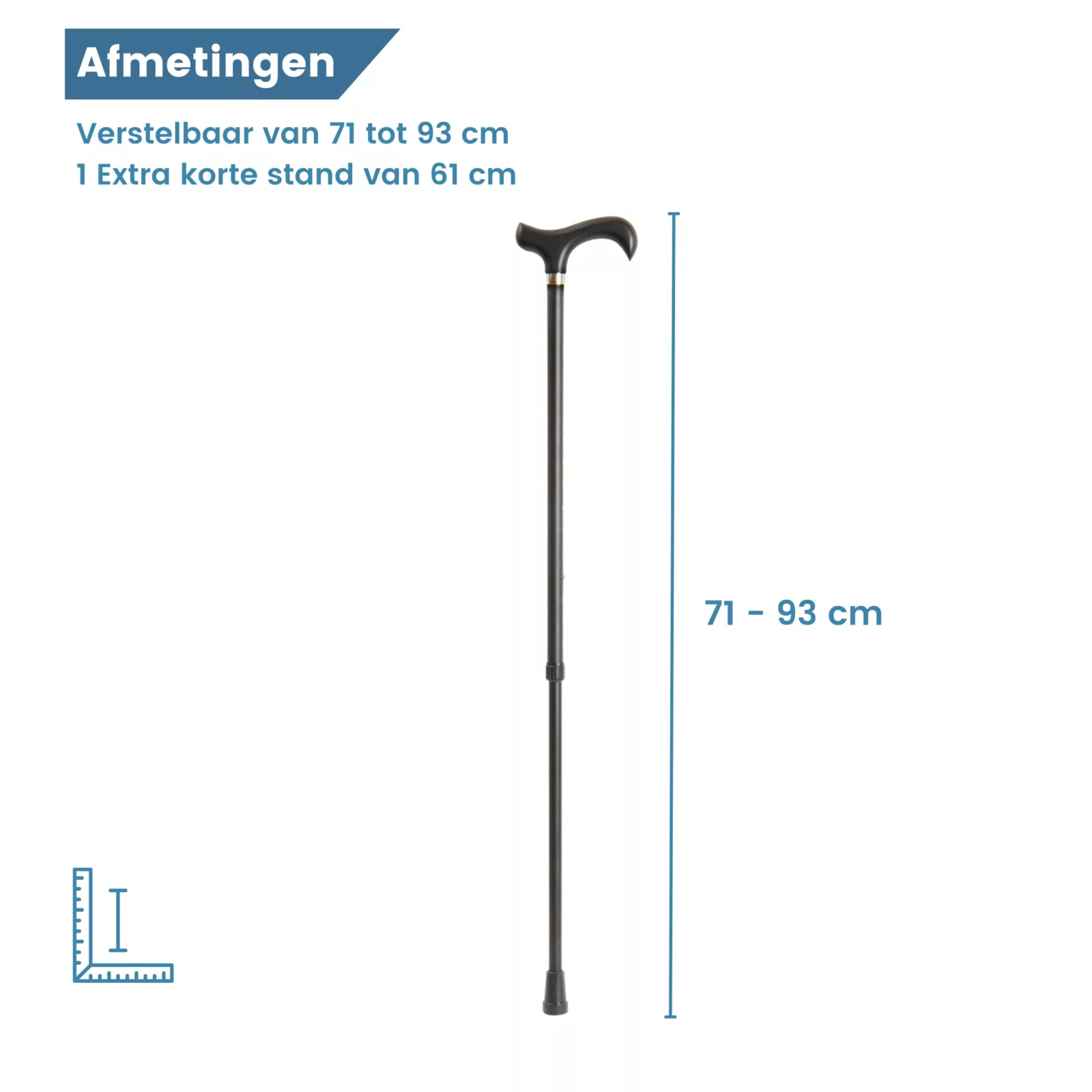 Dimensioni del bastone da passeggio