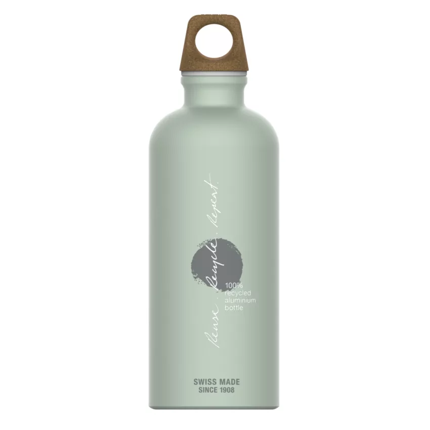 Bottiglia d'acqua Traveller MyPlanet Repeat verde
