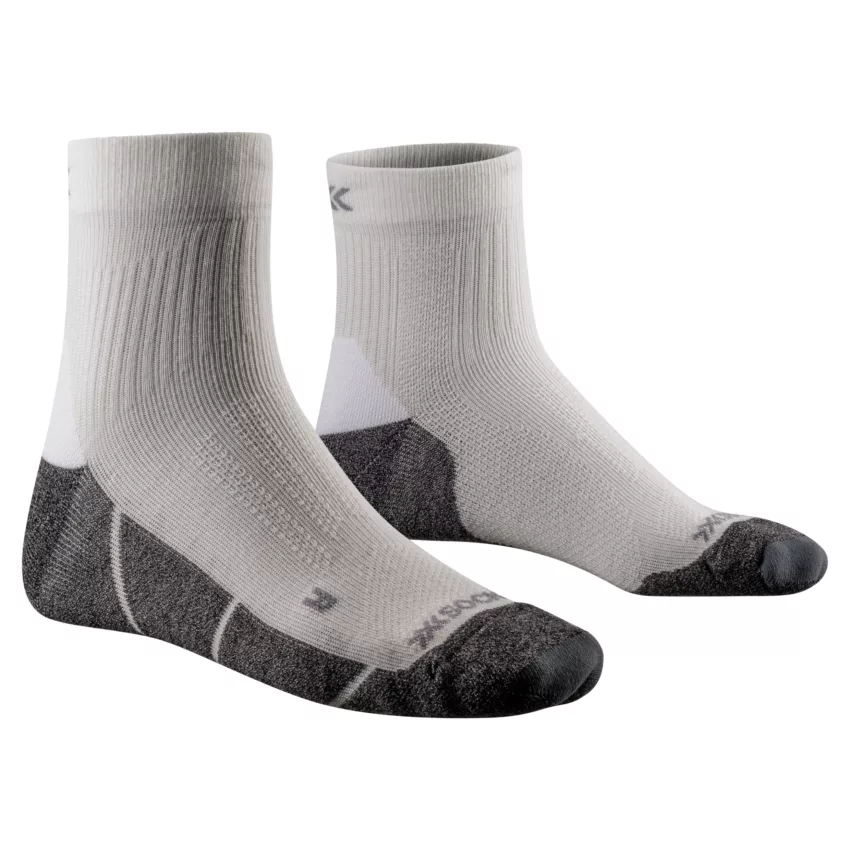 x-socks Calzini dalla taglia 39 alla 41, modello Core Natural, alla caviglia, bianchi