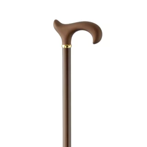 Bastone da passeggio XL regolabile in alluminio color bronzo